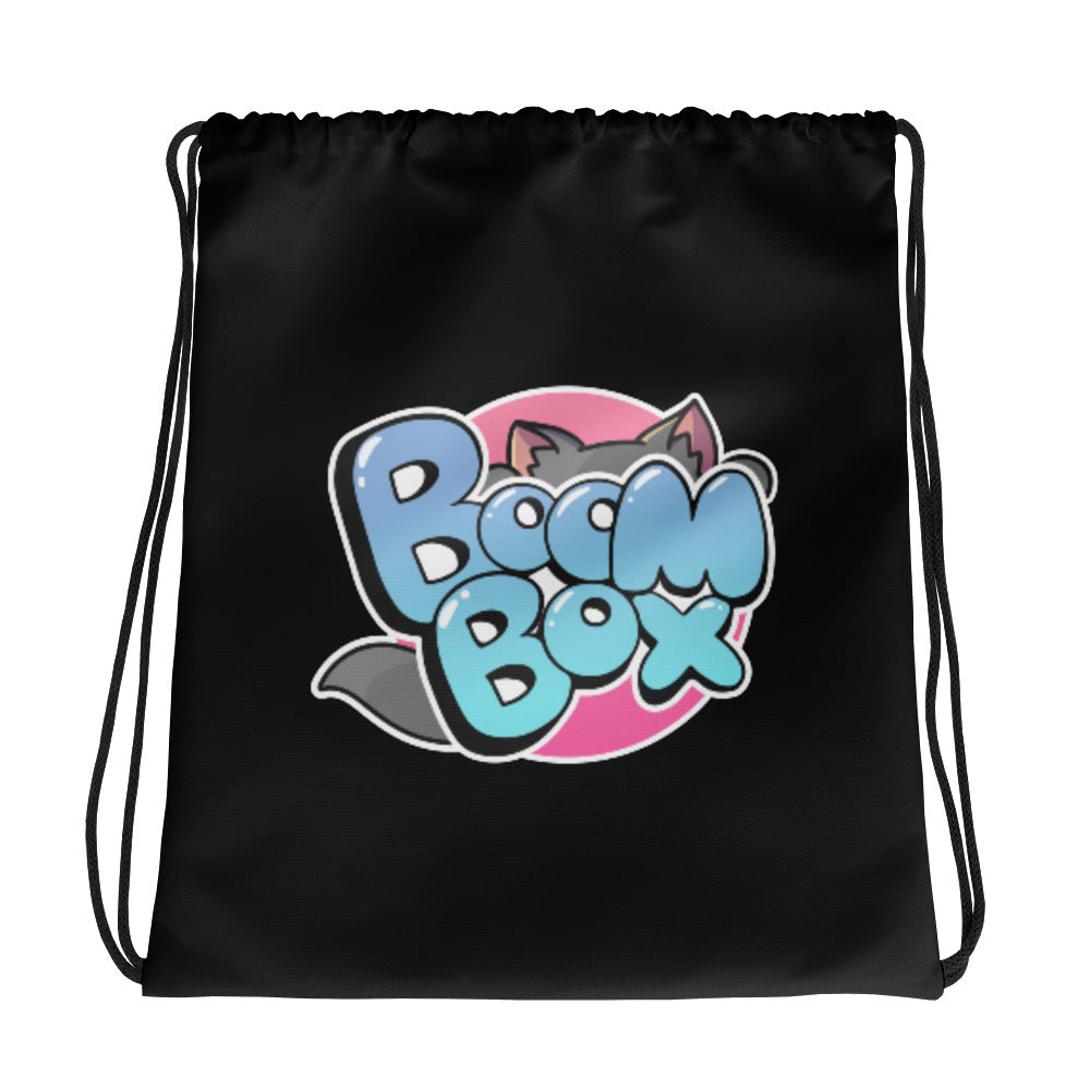 Drawstring Bag BoomBox Black