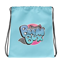Load image into Gallery viewer, Drawstring Bag BoomBox Blue
