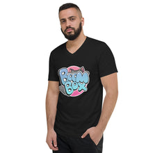Load image into Gallery viewer, T-Shirt BoomBox V-Neck Black Unisex
